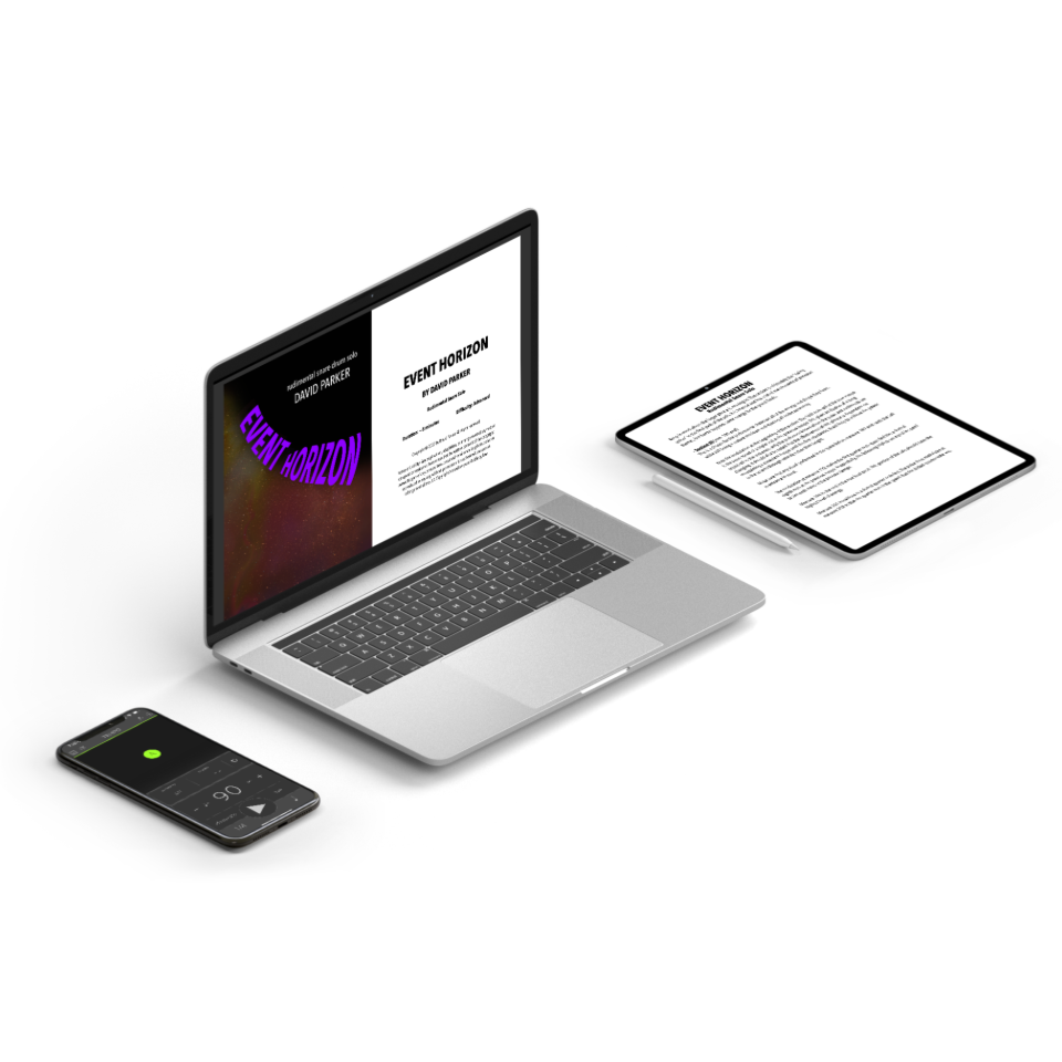 "Event Horizon" (Physical + Digital)