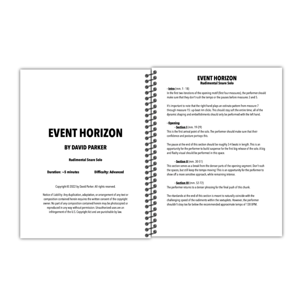 "Event Horizon" (Physical + Digital)